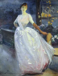 A művész feleségének portréja, Madame Roger Jourdain, 1886 körül